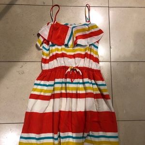 Juicy Couture Girls Colorful Stripe Dress
